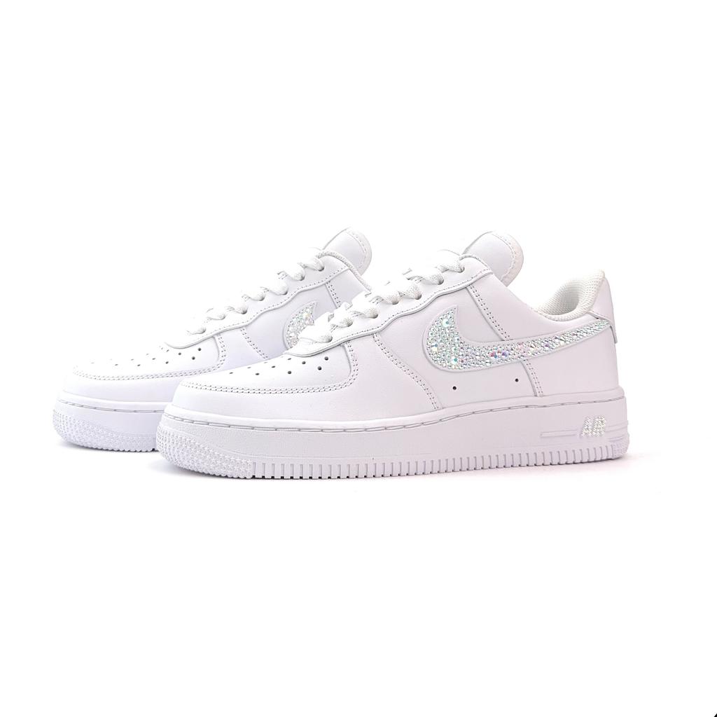 Nike Air Force 1 Slip Resistant Abrasion Resistant Low top Skateboard Shoes Unisex White DD8959-100(Team935-)