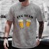 French Single Farewell Bachelor Stag Party Tshirt Summer Wedding Beer Graphic Tops Evg Team Tees Future Groom Man Squad T Shirt
