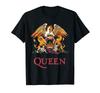 Offizielles T-Shirt mit klassischem Queen-Wappen