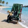 Csc Fashion Beach Towel: Ideal for Summer Adventures Soft, absorbent and quick drying suitable for swimming and bathing