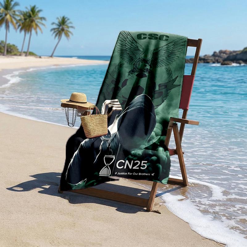 Csc Fashion Beach Towel: Ideal for Summer Adventures Soft, absorbent and quick drying suitable for swimming and bathing