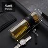 Double-Layer Glass Tea Infuser Bottle with Carrying Rope