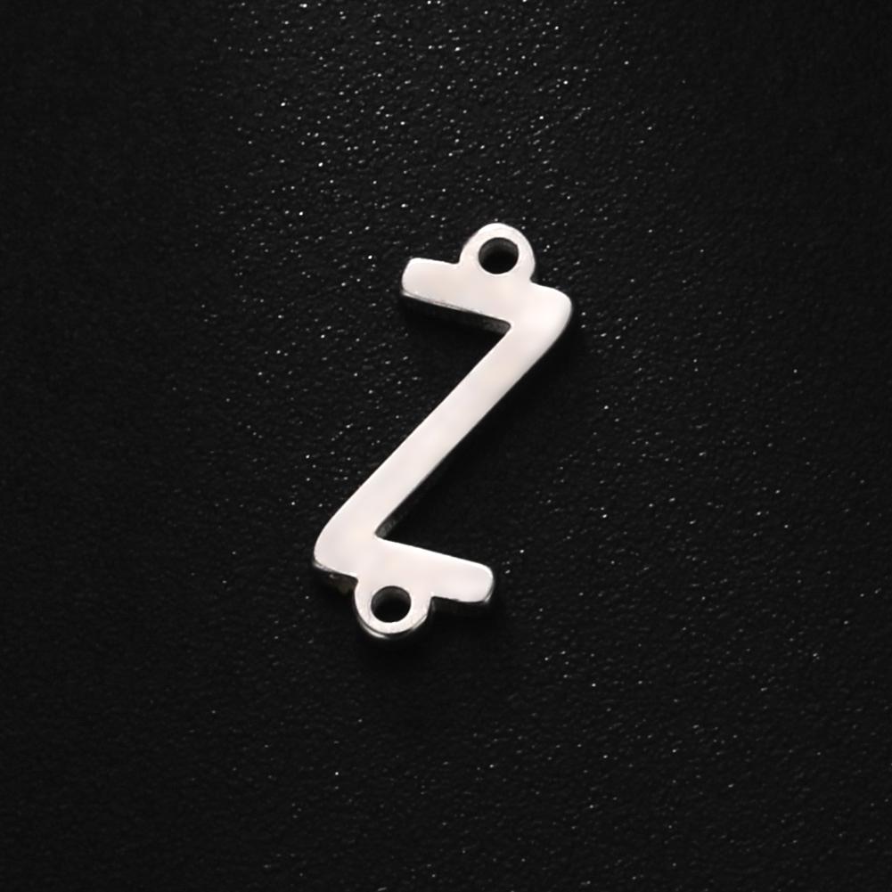 Cazador 5 Pcs/Lot Stainless Steel Gold Color Capital Letter DIY Charms for Jewelry 26 A-Z Alphabet Pendant for Necklace Bracelet