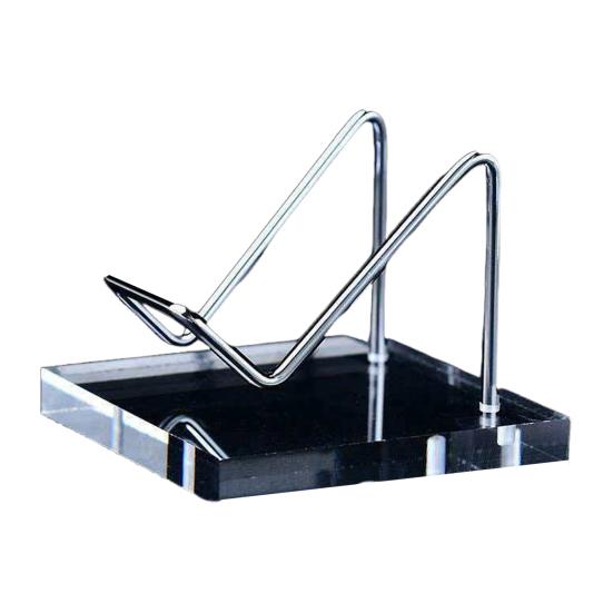 Acrylic Display Stand Clear Tabletop Rock Display Easel Stands Small M золотистый