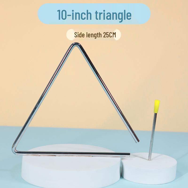 Children's Orff Percussion Triangle - Professional Music Teaching Aid for Early Education