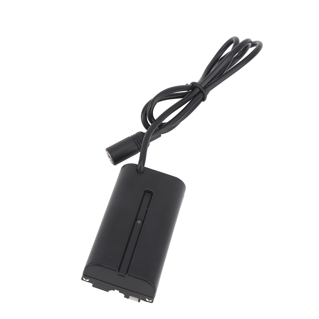 NP F550 Dummy Battery DC Coupler Full Decoding AC F550 Power Adapter for YN300 II YN 600 W260