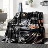 Sheeran Personalized Text Blanket Multi-purpose Customizable Blanket Soft Warm Cozy Great for Nap Picnics Bed Chair Ideal for All Seasons