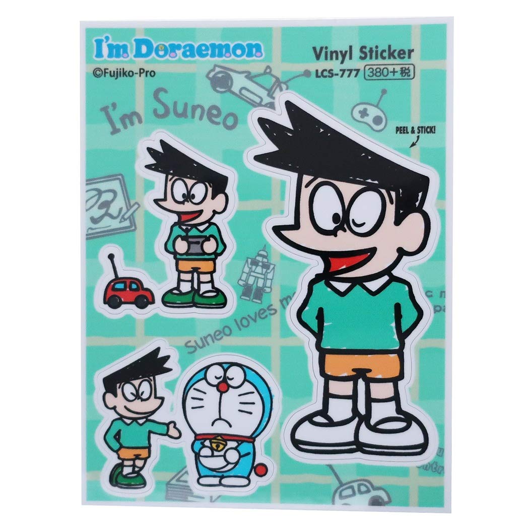 

Doraemon Водонепроницаемый Sanrio [Вырубная наклейка] Наклейка/Suneo