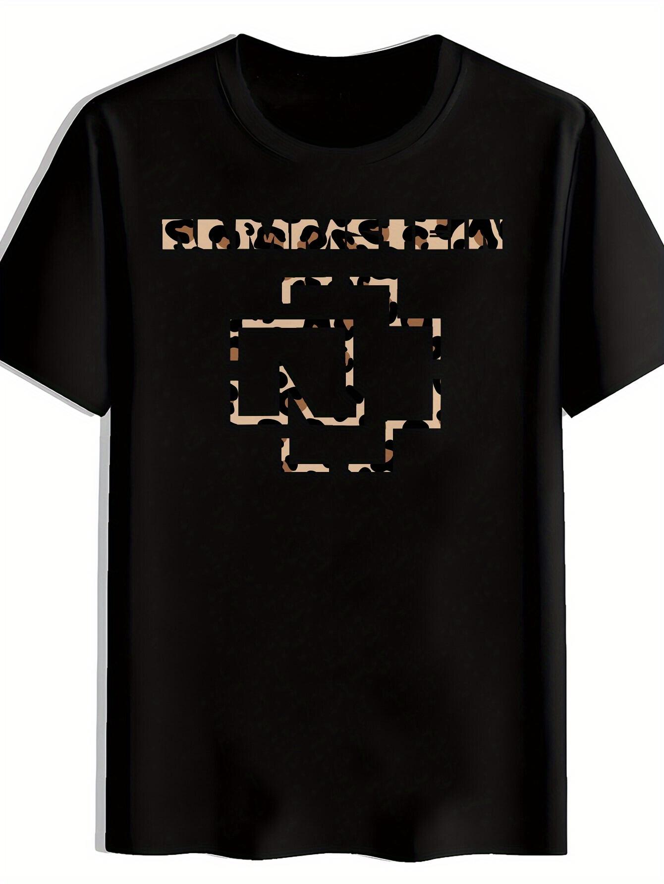 Retro Rock Band Graphic T-shirt - STRAY CATS & OASIS Design XL