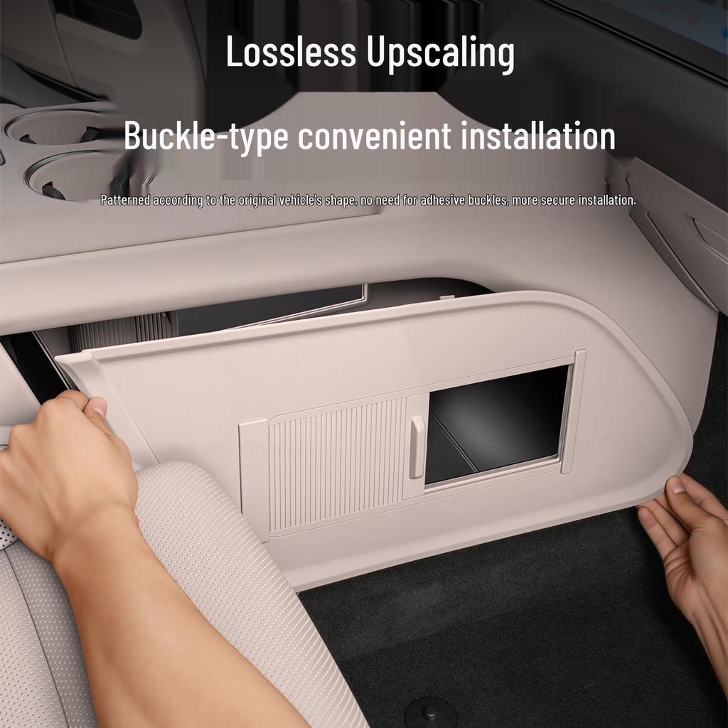 Ideal i6/i8 Center Console Privacy Organizer: Car Interior Storage Box