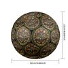 Dinosaur Glass Art Round Football Size 5 Adult Ball Suitable for Training Matches and Outdoor Team.
