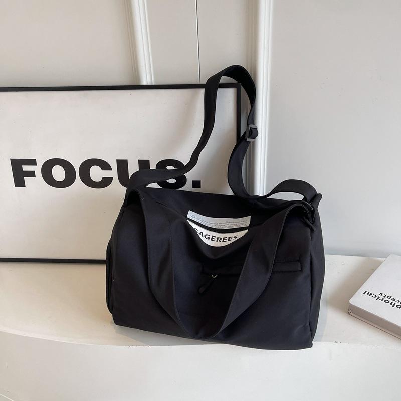 High-value casual large-capacity gym bag, Korean version of wet and dry separation travel bag, one-shoulder crossbody sports bag, yoga bag