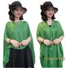 Summer Fashion Solid Color Sun Protection Silk Scarf Shawl for Women