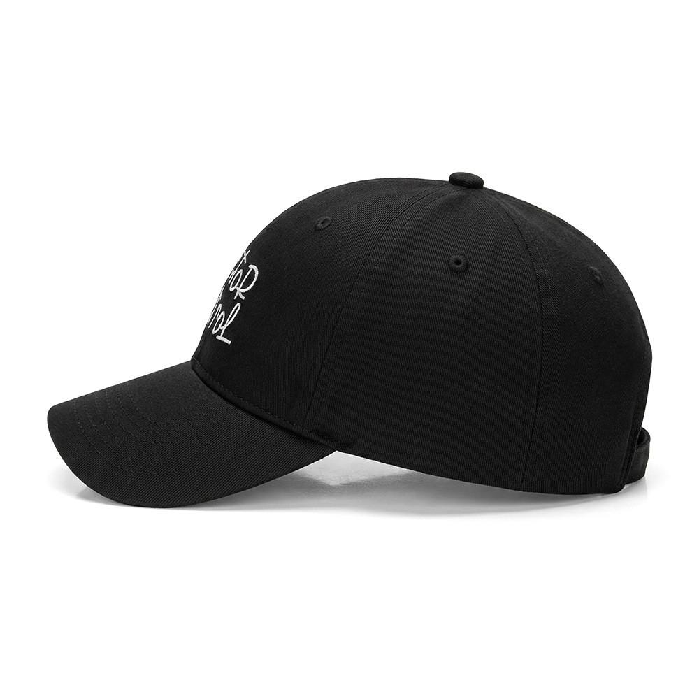 Classic Casual Baseball Cap With Embroidered Alphabet For Sun Protection And Wind Resistance