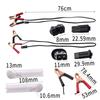 Auto Car Fuel Cleaning Injector Flush Cleaner Wash Adapter Cleaning Tool Set Nozzle DIY Kit Cleaning Tool Kit Set Car Wash Tool