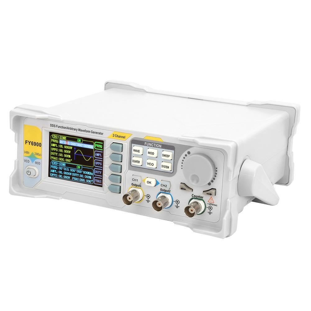 FY6900 Sine 0 40 MHZ 2.4in TFT Screen Digital Signal Generator Measurement