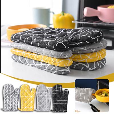 Guanti da forno Sagit 2 pezzi Guanti da griglia Guanti da cucina scivolosi per cucinare Cottura alla griglia