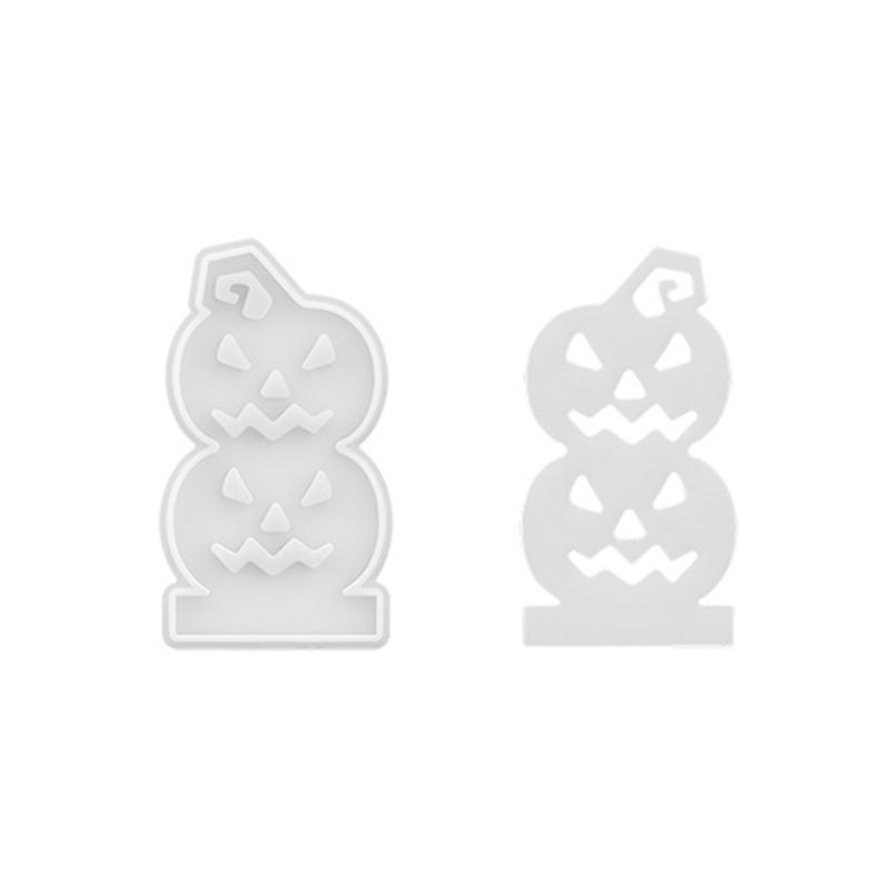 Halloween Kerzenhalter Silikonformen Epoxidharz Formen Fledermaus Kürbisse Kerzenständer Formen Gipsformen Gießformen