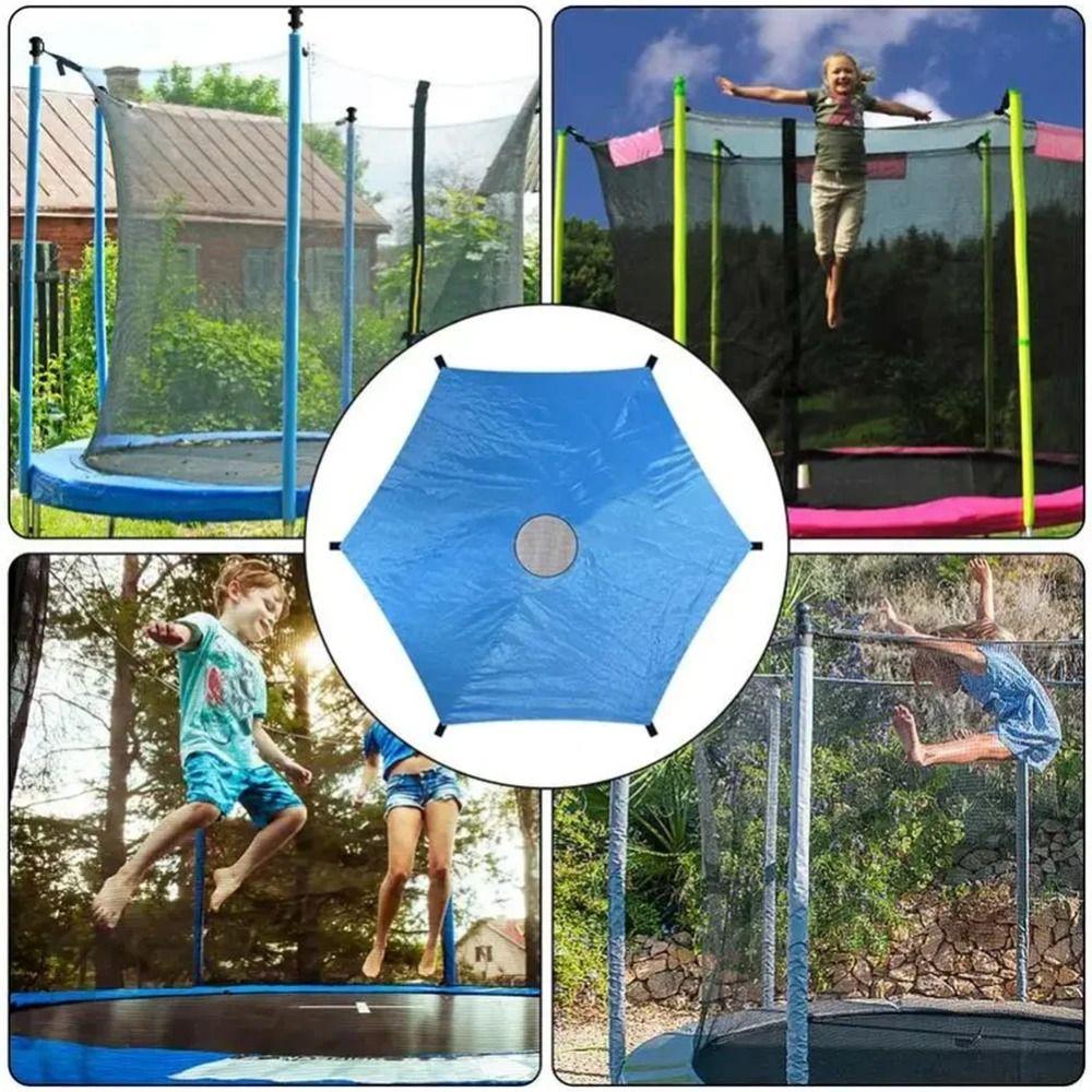 UV Protection Trampoline Shade Cover Waterproof Trampoline Top Cover  Outdoor Sports