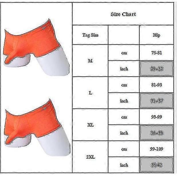 Jinzhaolai Men Sexy Boxers Briefs Bulges Pouch Panties Underwear Underpants