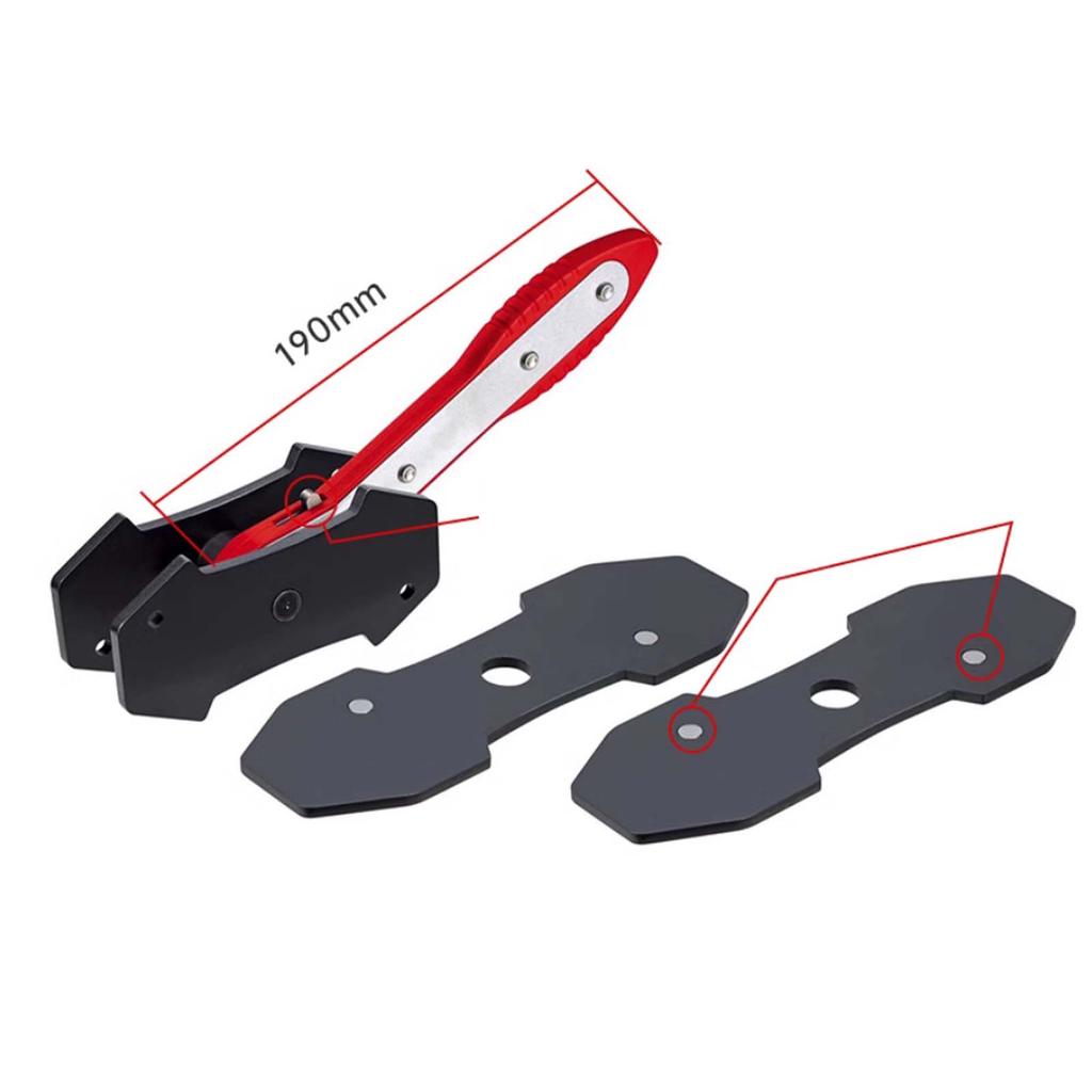 360° Car Brake Ratchet Release Wrench, Auto Disc Brake Pistons Repair Tools Wheel Cylinder Adjustment Release Wrench