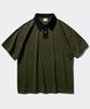 PERSTEP Nomad Collared Short Sleeve Khaki Hyst4555