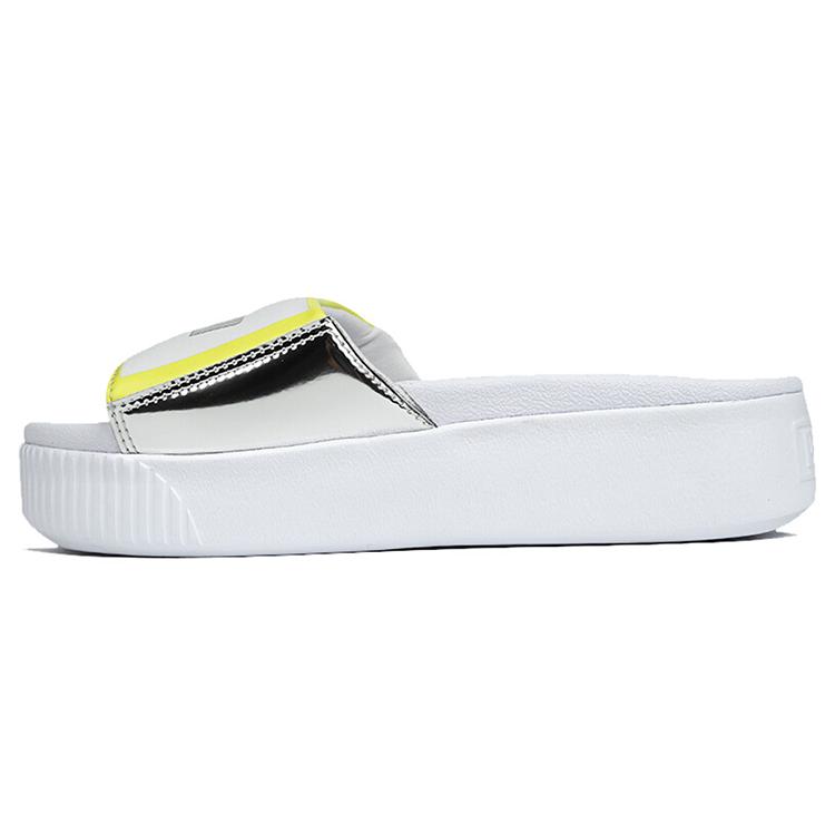 Puma Womens Platform Slide TZ `White