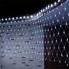 Room Decoration Curtain LED Net Mesh Fairy Lights String EU Plug 220V Christmas Wedding Garland for Bedroom Garden Wall Outdoor