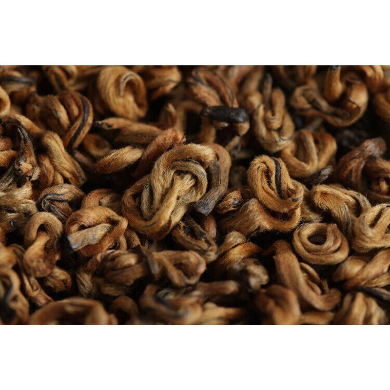 500g czarnej herbaty Yunnan Fengqing Dian Hong Jin Luo (Nie. 2) wczesnowiosenna herbata