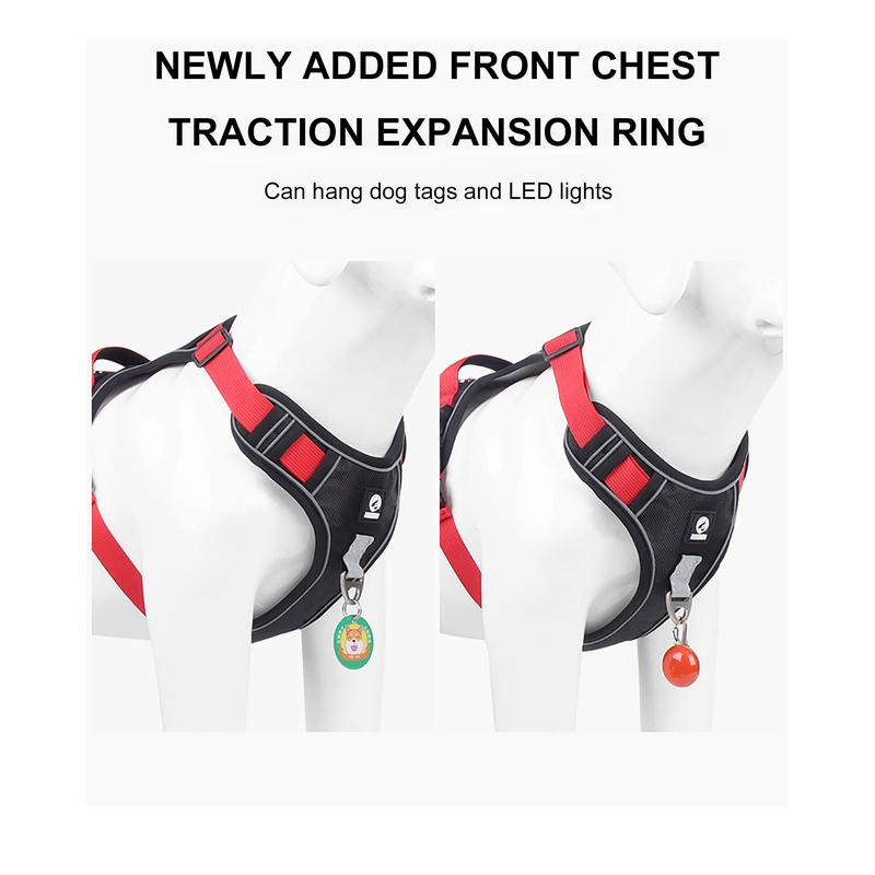 Large Reflective Midium Harness Dog Dogs Tactical Vest Big 1680d Waterproof Oxford Cloth Dog Harnesses Pet Accessoires Supplies