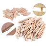 Straight & Oblique Grain Wood Dowels, Plugs, Tenons, Wedges, and Board Connectors for Furniture & Cabinets