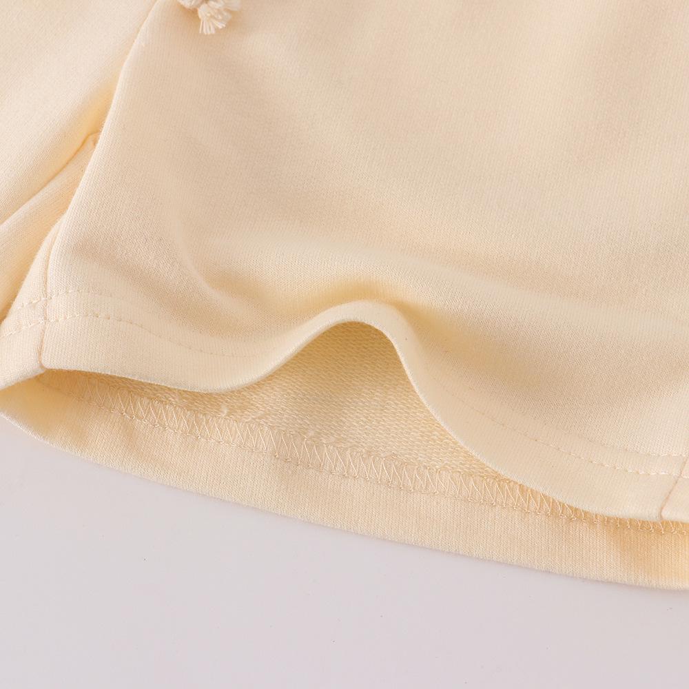 Solid Color Summer Kids Shorts: European & American Style Casual Pants for Boys & Girls