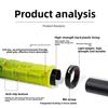 Non-Slip Rubber Bicycle Grips Aluminum Alloy Lockring Handle Bar Grips  Cycling Accessories