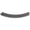 KATO N Gauge Curved Track R249-45°, Set of 4, 20-100, Model Railroad Supplies