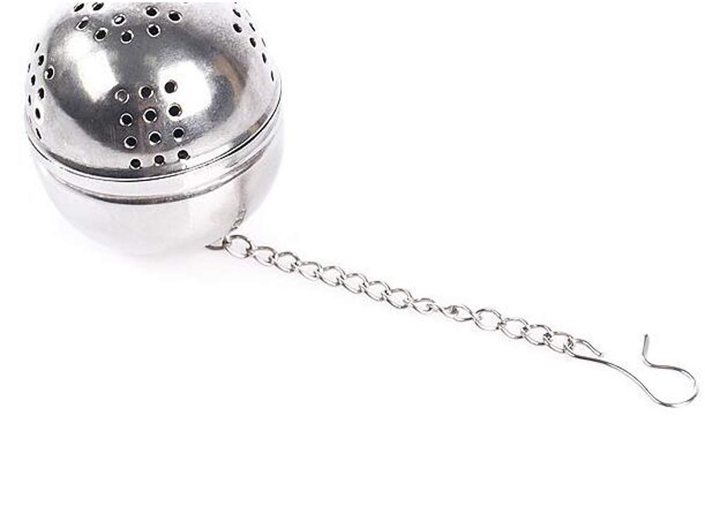 HJ Tea Strainer, Stainless Steel, Heat-Resistant and Rust-Resistant, for Straining Tea Leaves (Set of 3)