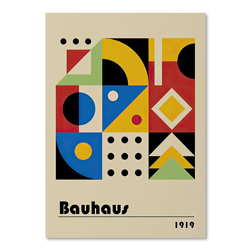 Abstract Bauhaus Geometric Lines Posters and Prints Nordic Japan Wall Art Canvas Painting Modern Pictures for Living Room Decor