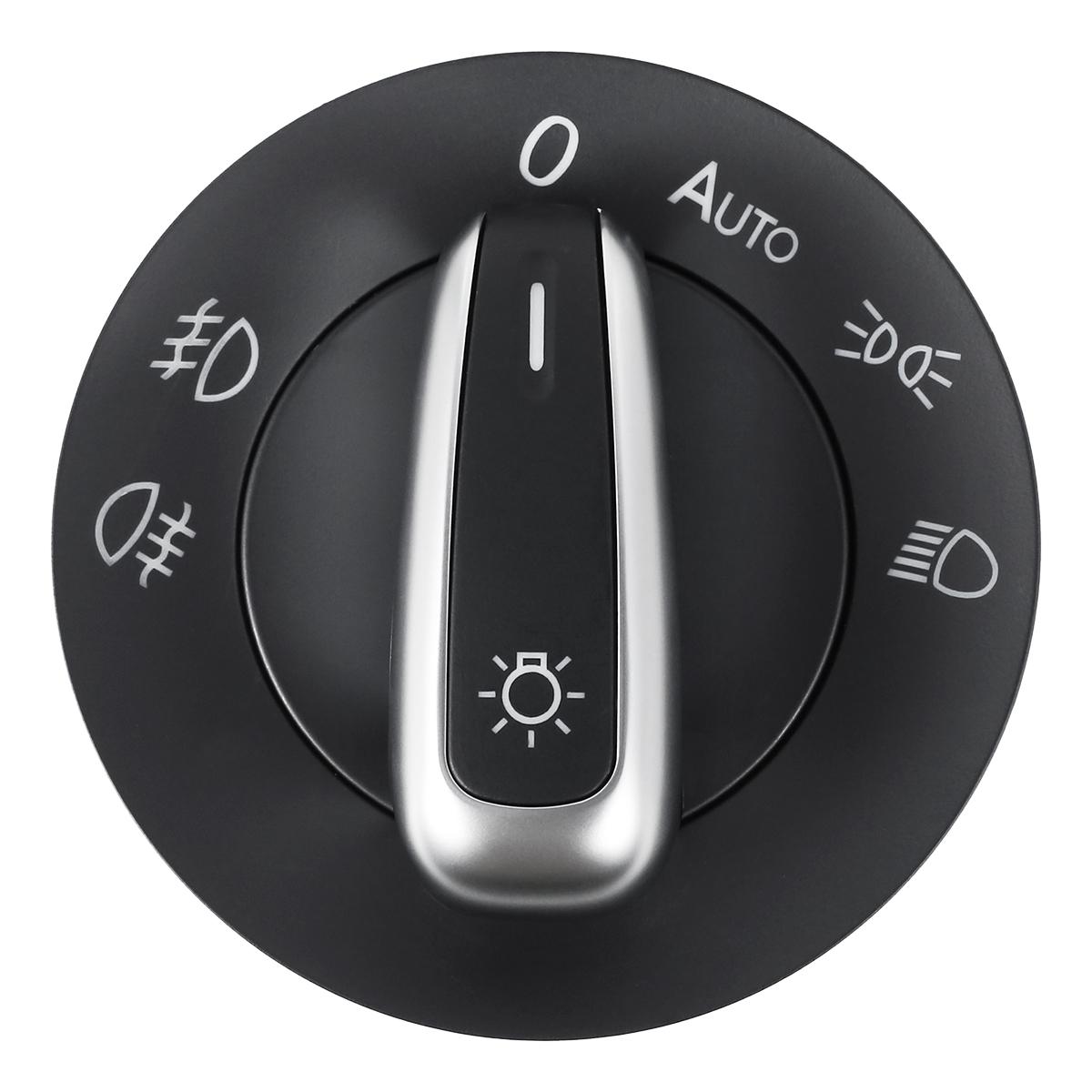 Headlight Switch Compatible with Golf/Jetta MK5 MK6 Reusable Headlamp Dimmer Switch Plastic Dome Lamp Switch Professional Knob чёрный