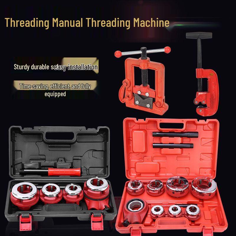Manual Pipe Threader Set