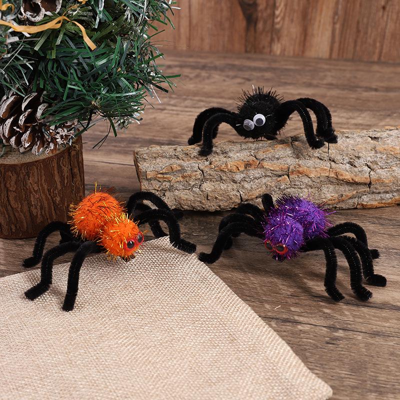 Funny Halloween Spider Hair Clip for Kids & Adults - Party Decoration Accessory