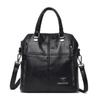 Faux Leather Backpack Women's Bag 2023 New Korean Shoulder Bag Casual Crossbody Bag Tide Tote