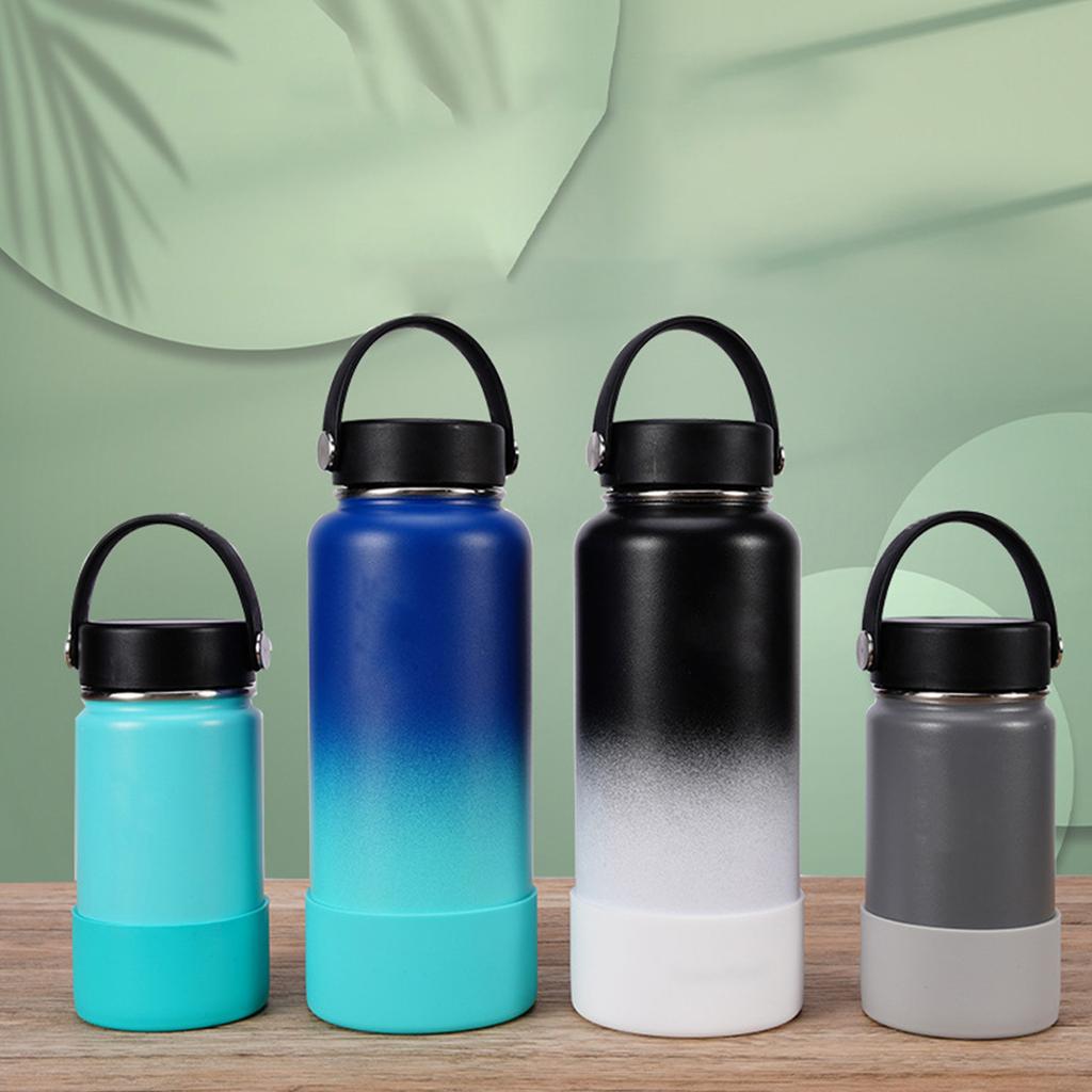 Silicone Boot For Sports Insulation Cup Noise Protective Silicone Water Bottle Bottom Sleeve Cover Tumbler Silicone Cover