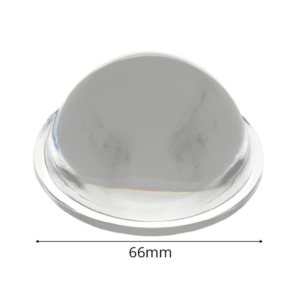 30 44 54 66 Mm Planos Convex Optical Glass Lens For LED Flashlight Auto Lamp Spotlight Light Bike Lantern Head Lamp Spotlight