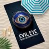 Evil Eyes Bath Towel Towel Soft Pool Gift For Travel Gym Shower Camping Quick Dry Sports Large Beach Towels