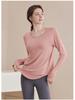 Women's Quick-Dry Mesh Yoga Tops - Long-Sleeve, Breathable Pilates Fitness Wear