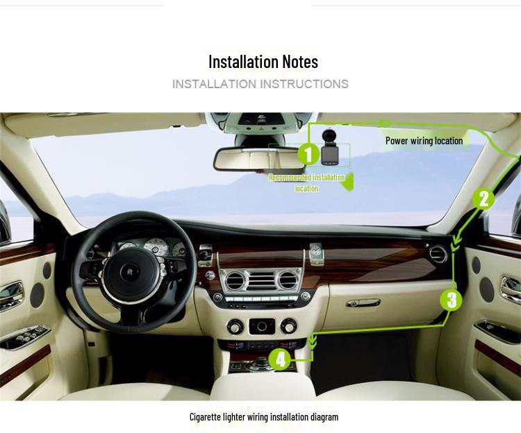 K6000 Dash Cam: Hidden Car HD Night Vision DVR Camera