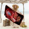 Bayern Munich Fan Gear Personalized Name Beach Towel Super Soft Microfiber Quickdry Fabric Suitable for Swimming Gym Camping Yoga Vacation