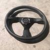 350MM Racing JDM Drift MontexxCarlo Leather Steering Wheel Rally Car Sport Sim Game Steering Wheel