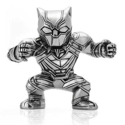 Royal Selangor Schwarzpanther Mini Zinnfigur