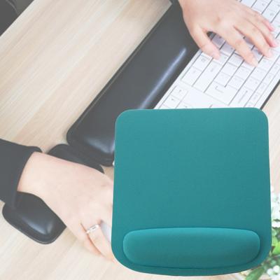 Anti-Slip Solid Color Square Soft Wrist Rest Design Mouse Pad PC Gaming Mousepad for Office