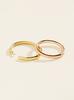 Minimalpiercing 14K Segment Inner Conch Helix Ring Piercing Earrings